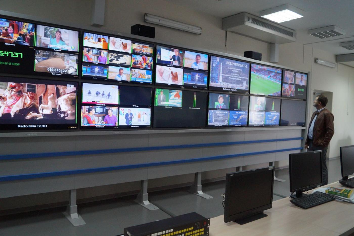 Посещение наземного комплекса управления спутниками BELINTERSAT–1
